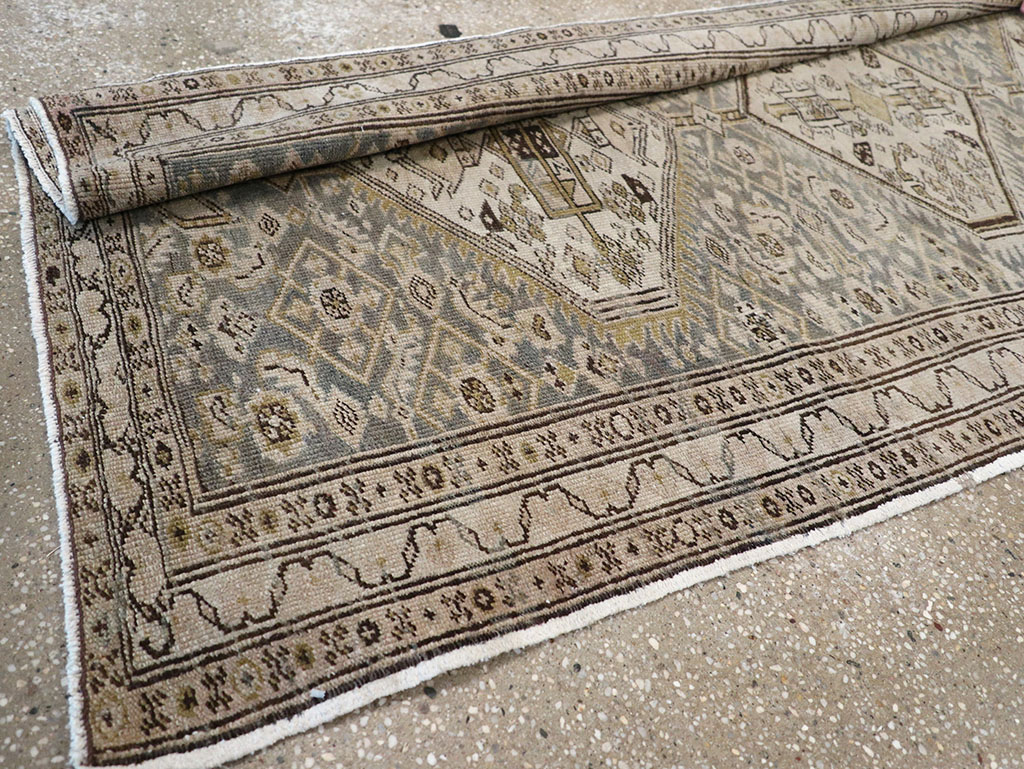 Vintage Persian Malayer Runner, No.31257 - Gsblank