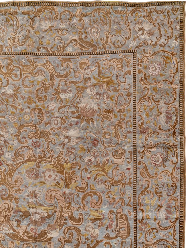 Antique Caucasian Karabagh Long and Narrow Carpet, No.31259 - Gsblank