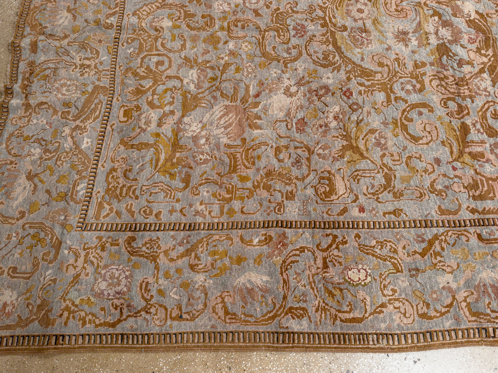 Antique Caucasian Karabagh Long and Narrow Carpet, No.31259 - Gsblank