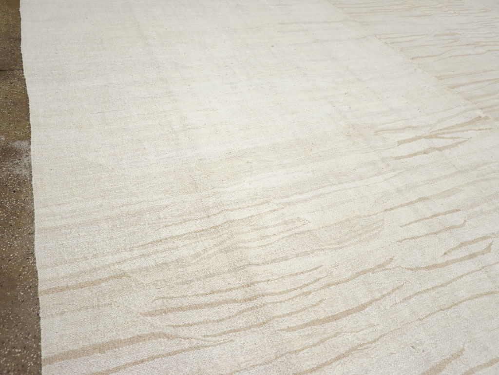 Vintage Turkish Flatweave Kilim Oversize Carpet, No.31267 - Gsblank