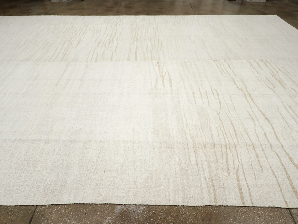 Vintage Turkish Flatweave Kilim Oversize Carpet, No.31267 - Gsblank