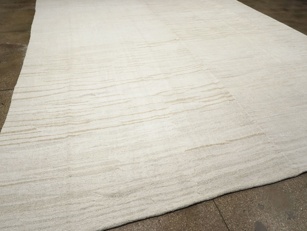 Vintage Turkish Flatweave Kilim Oversize Carpet, No.31267 - Gsblank