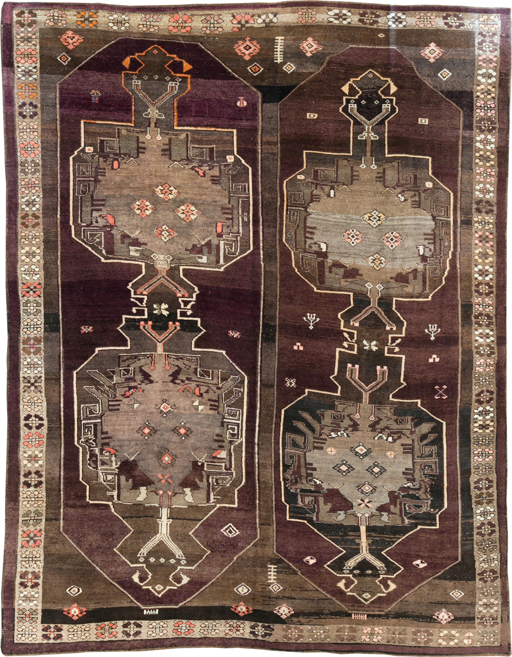 Vintage Turkish Anatolian Large Room Size Carpet, No.31269 - Gsblank