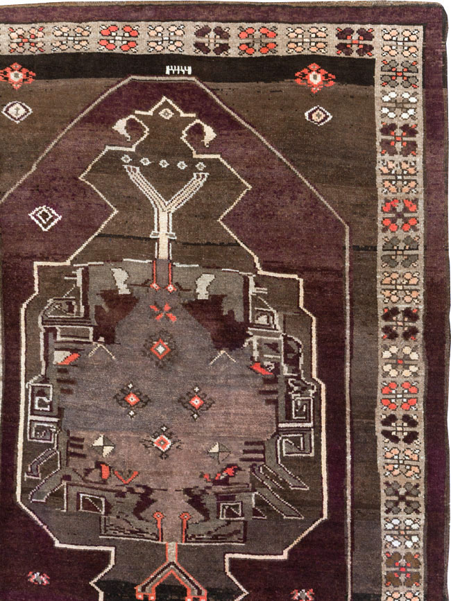 Vintage Turkish Anatolian Large Room Size Carpet, No.31269 - Gsblank