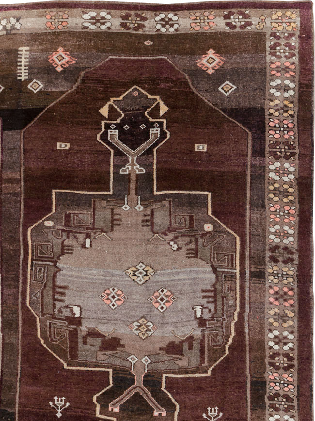Vintage Turkish Anatolian Large Room Size Carpet, No.31269 - Gsblank