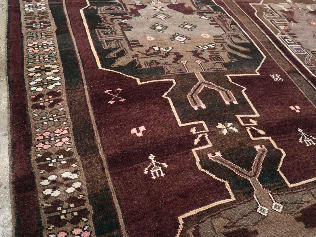 Vintage Turkish Anatolian Large Room Size Carpet, No.31269 - Gsblank