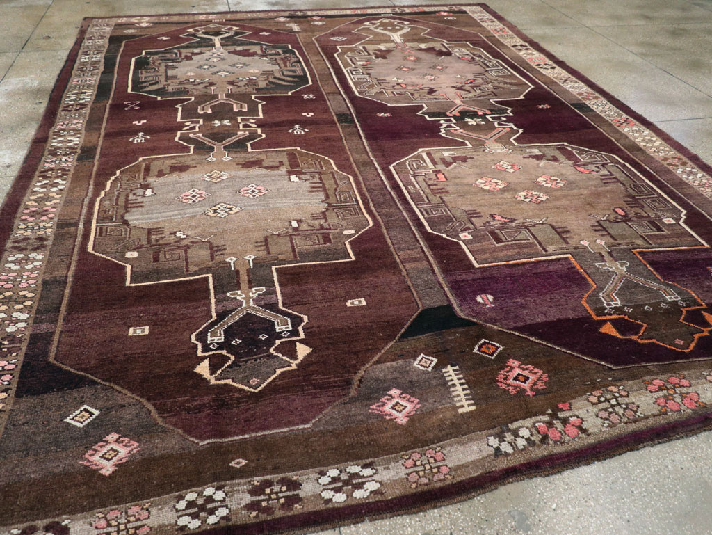 Vintage Turkish Anatolian Large Room Size Carpet, No.31269 - Gsblank