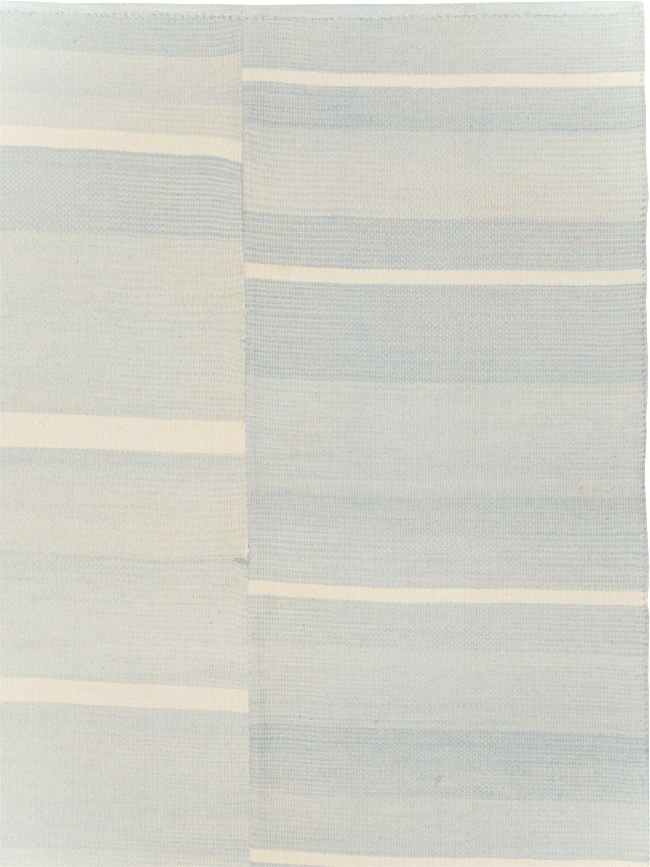 Contemporary Turkish Flatweave Kilim Room Size Carpet, No.31277 - Gsblank