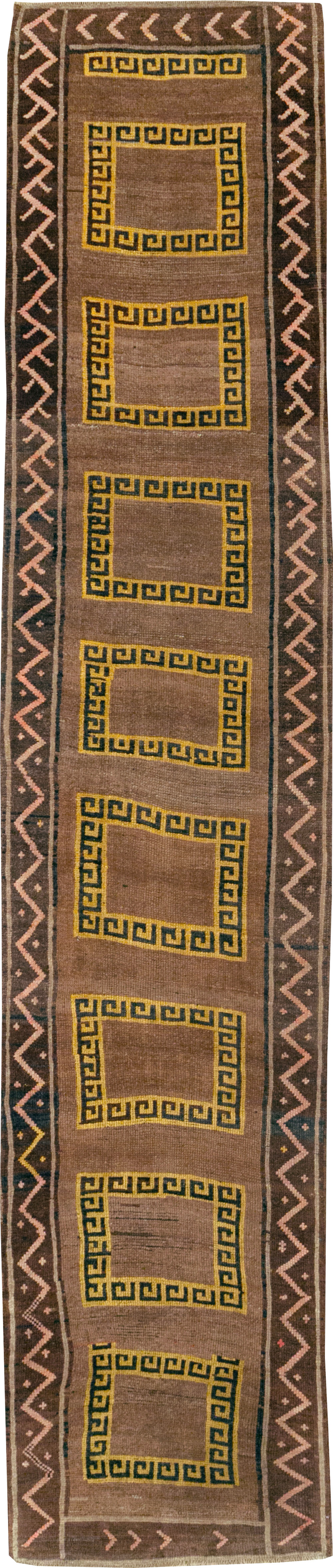Vintage Turkish Anatolian Tribal Runner, No.31280 - Gsblank