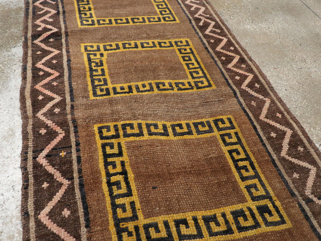 Vintage Turkish Anatolian Tribal Runner, No.31280 - Gsblank