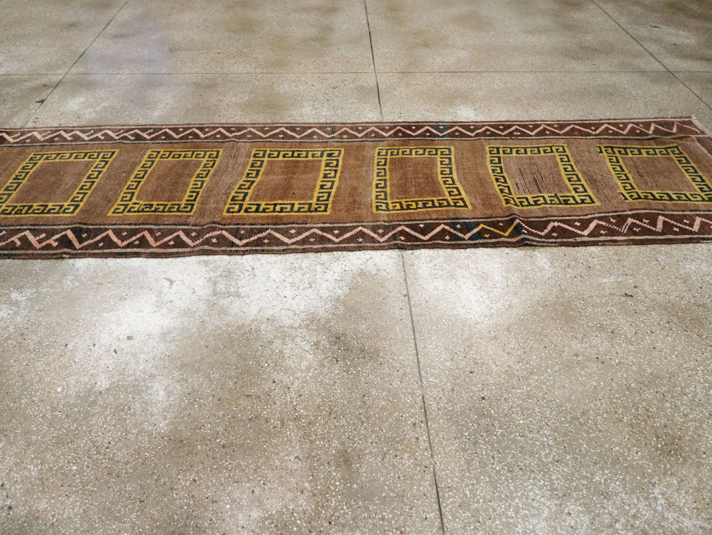 Vintage Turkish Anatolian Tribal Runner, No.31280 - Gsblank