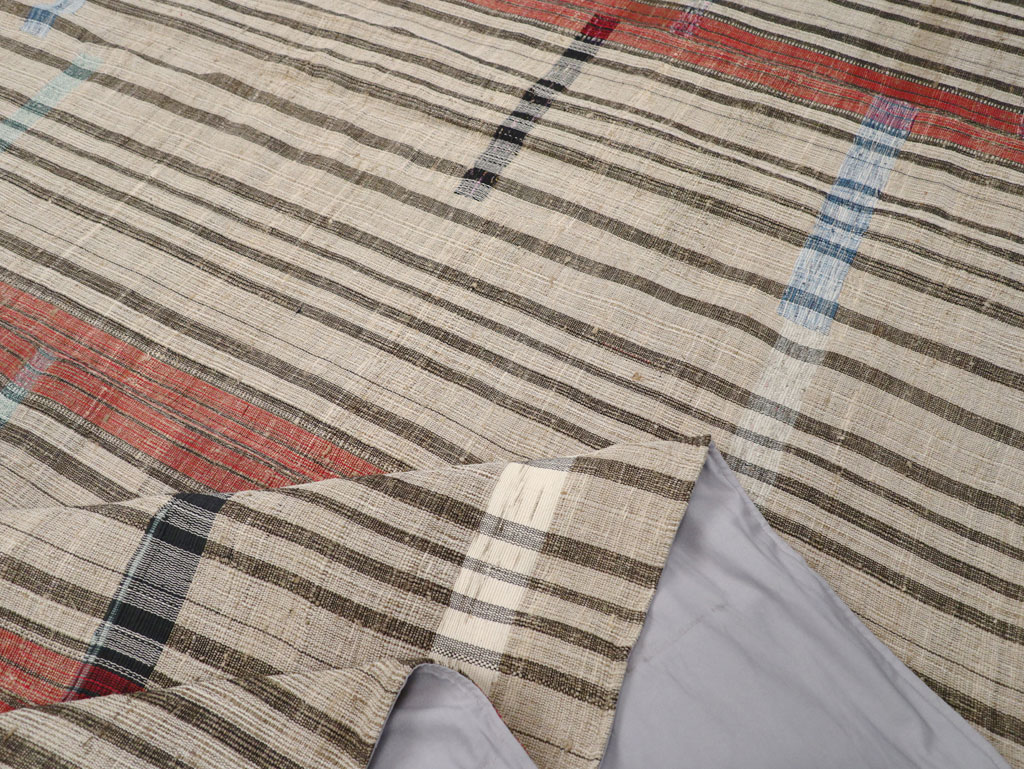 Vintage Turkish Flatweave Kilim , No.31282 - Gsblank
