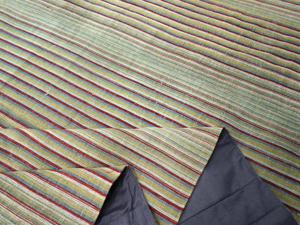 Vintage Turkish Flatweave Kilim Room Size Carpet, No.31299 - Gsblank