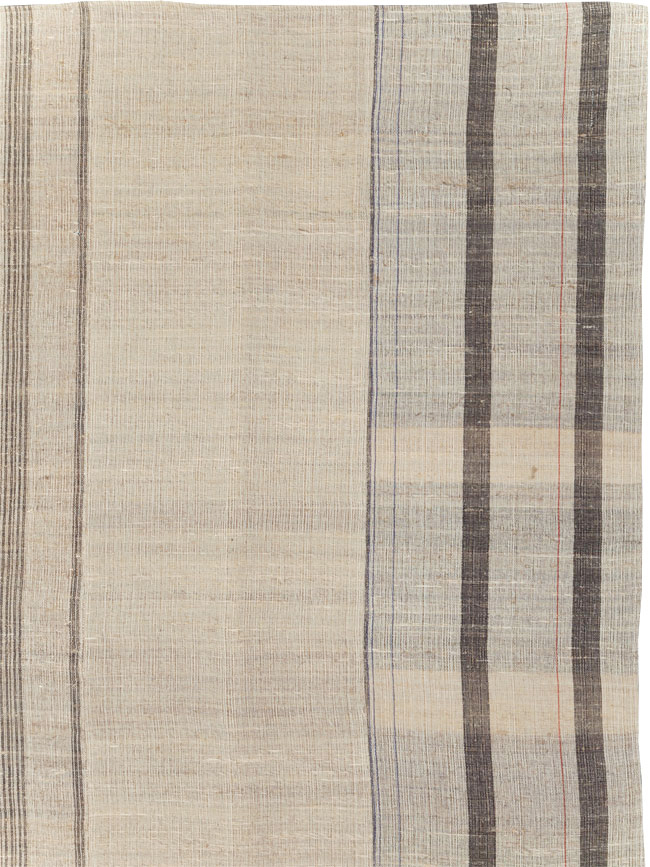 Vintage Turkish Flatweave Kilim Room Size Carpet, No.31307 - Gsblank