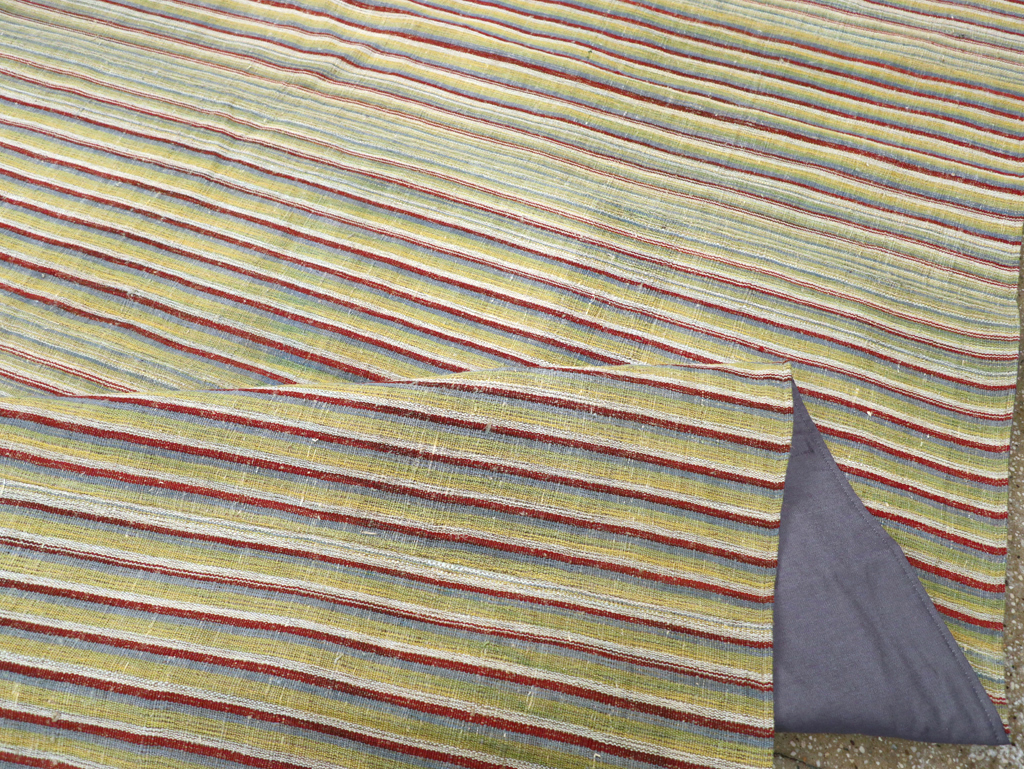 Vintage Turkish Flatweave Kilim Room Size Carpet, No.31309 - Gsblank