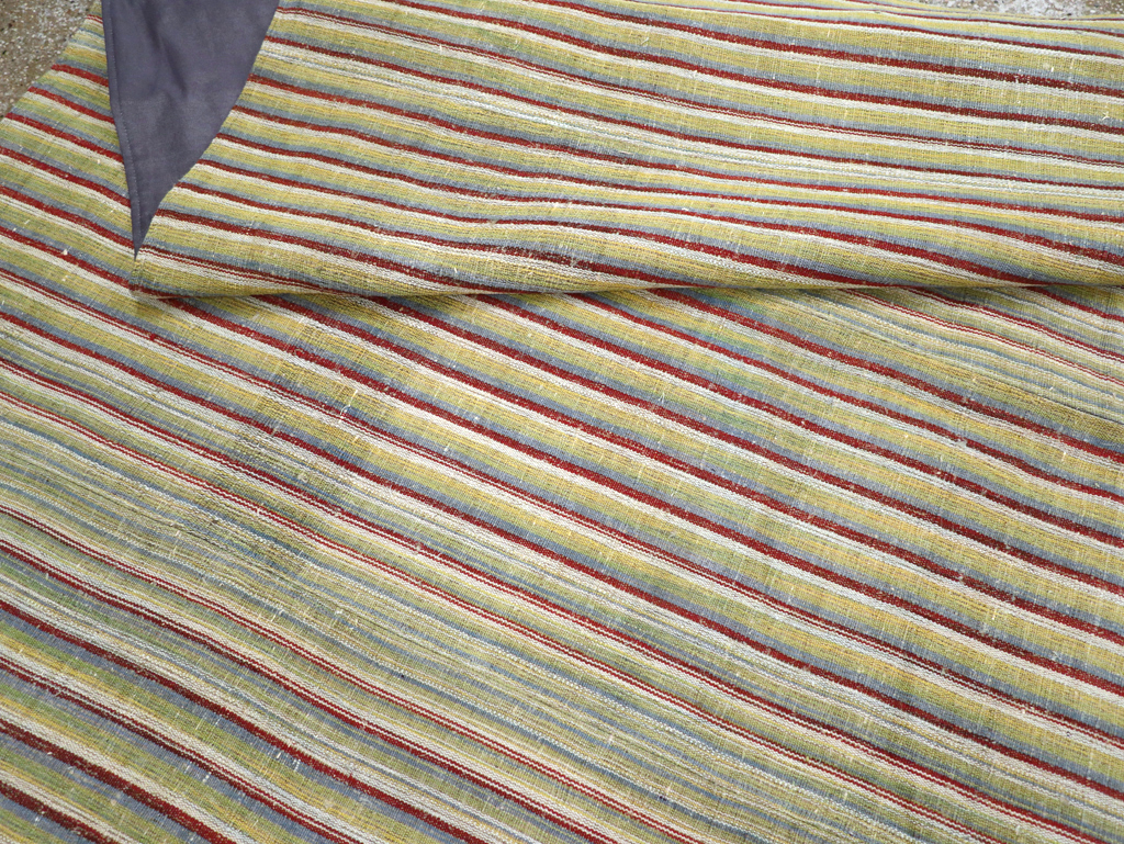 Vintage Turkish Flatweave Kilim Room Size Carpet, No.31309 - Gsblank