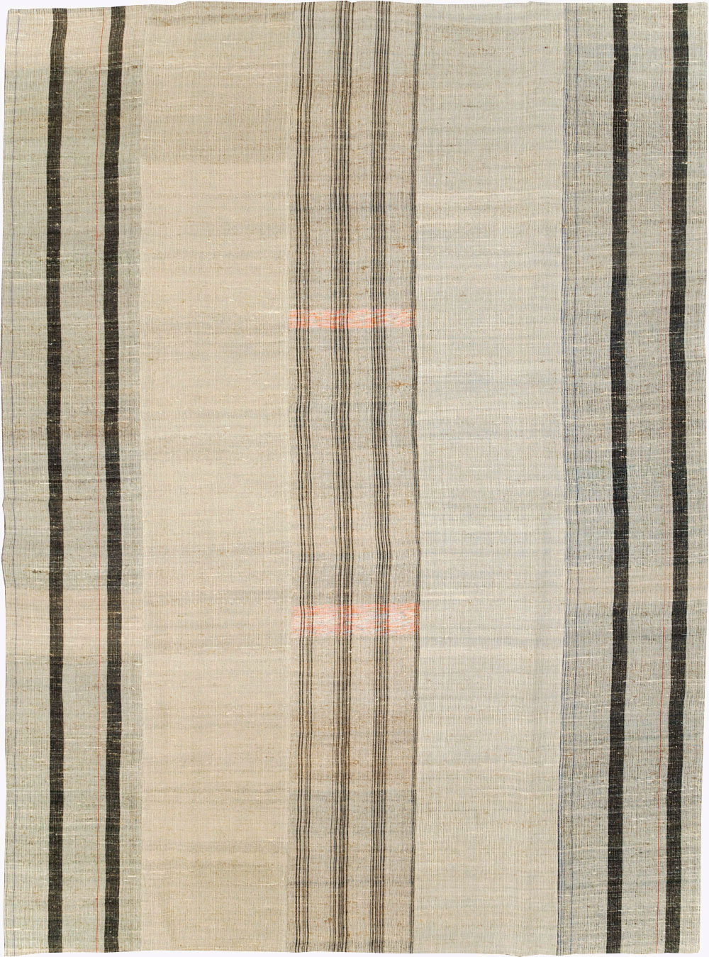 Vintage Turkish Flatweave Kilim Room Size Carpet, No.31313 - Gsblank