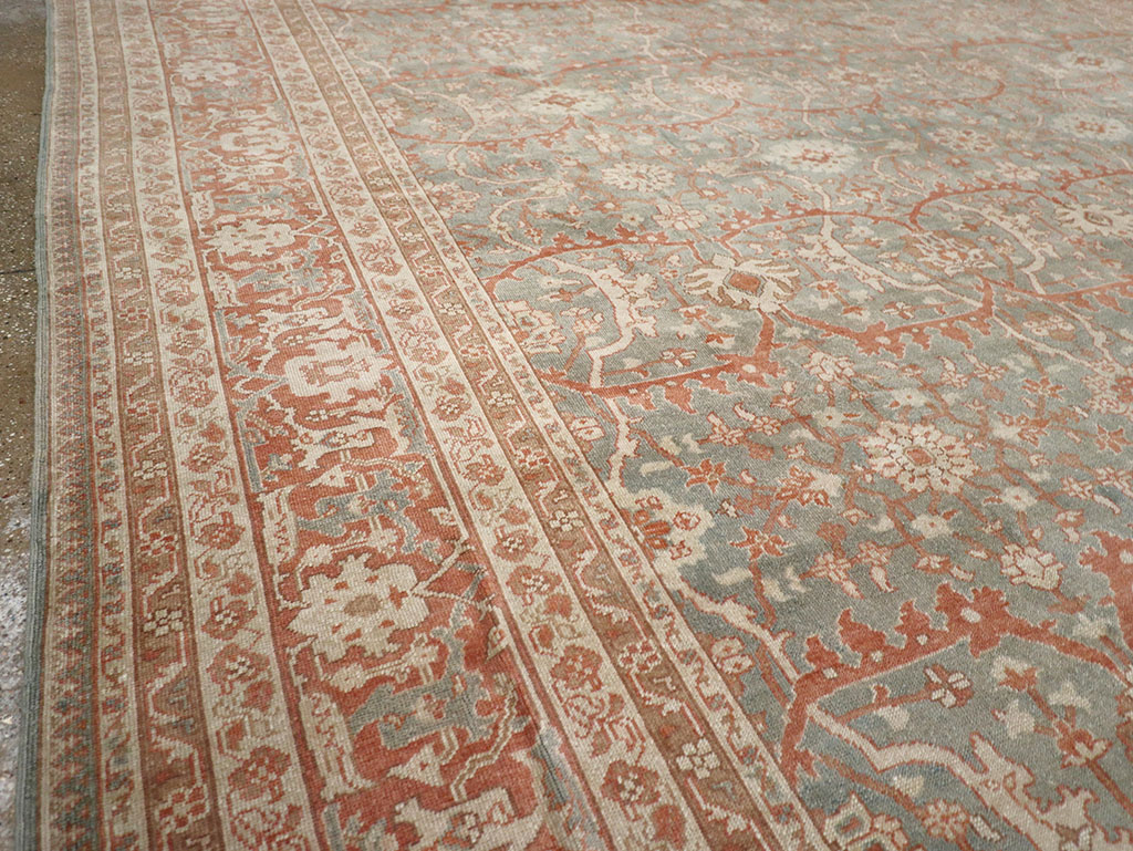 Vintage Turkish Sivas Large Room Size Carpet, No.31317 - Gsblank