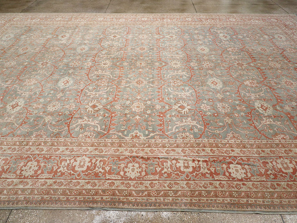 Vintage Turkish Sivas Large Room Size Carpet, No.31317 - Gsblank
