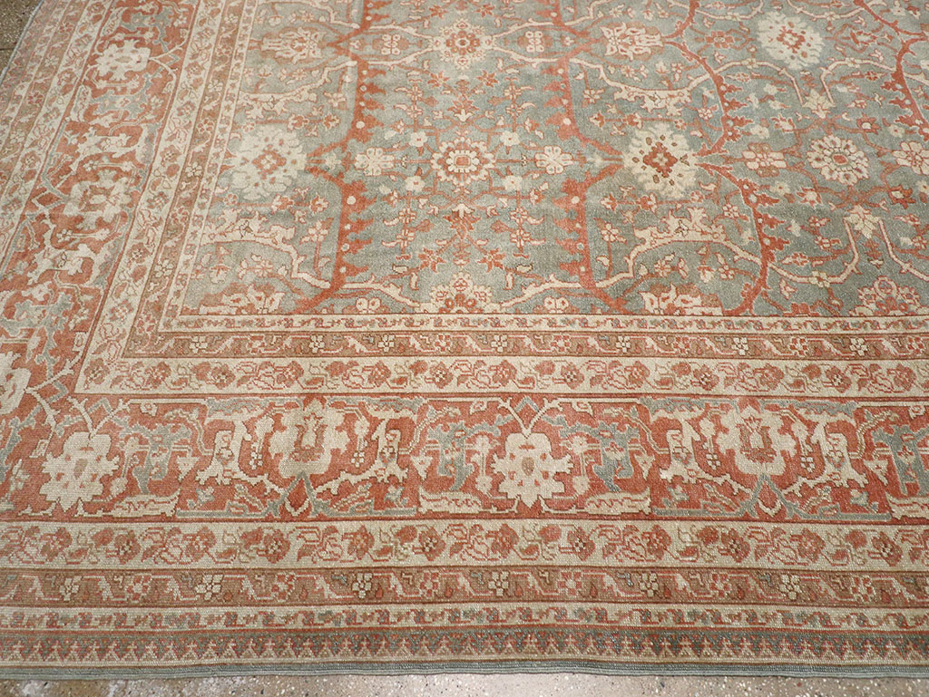 Vintage Turkish Sivas Large Room Size Carpet, No.31317 - Gsblank