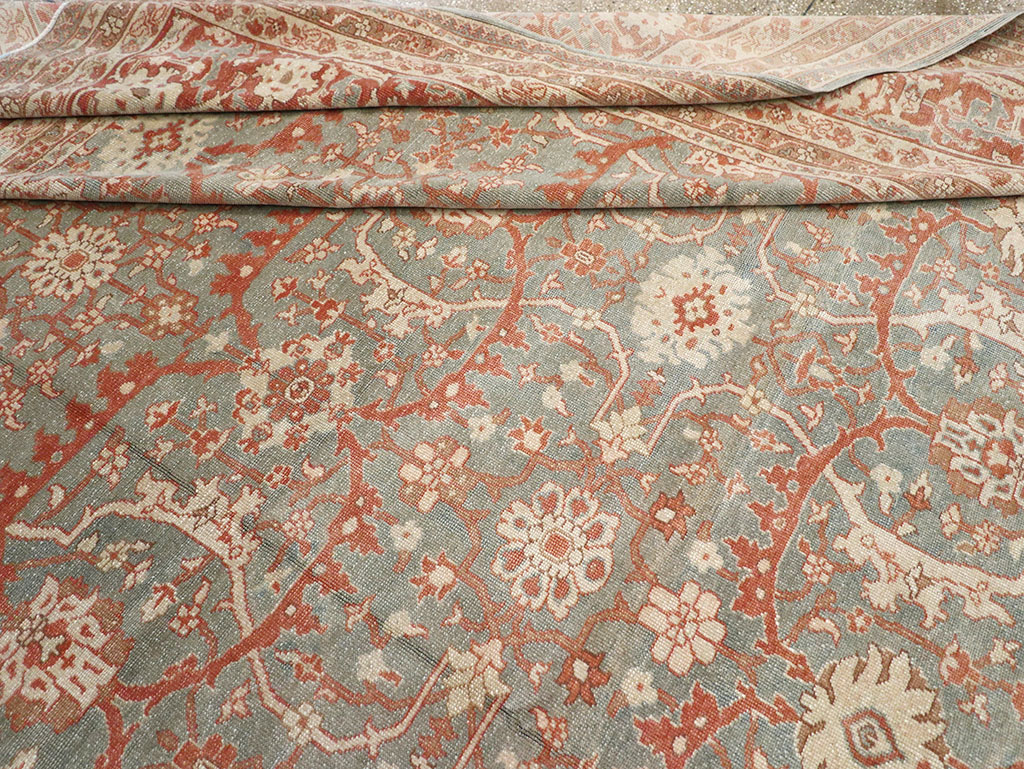 Vintage Turkish Sivas Large Room Size Carpet, No.31317 - Gsblank