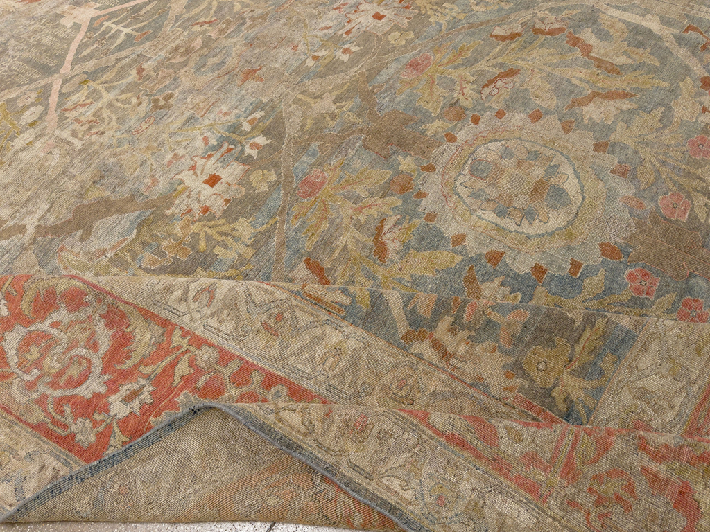 Antique Persian Bidjar Oversize Carpet, No.31358 - Gsblank