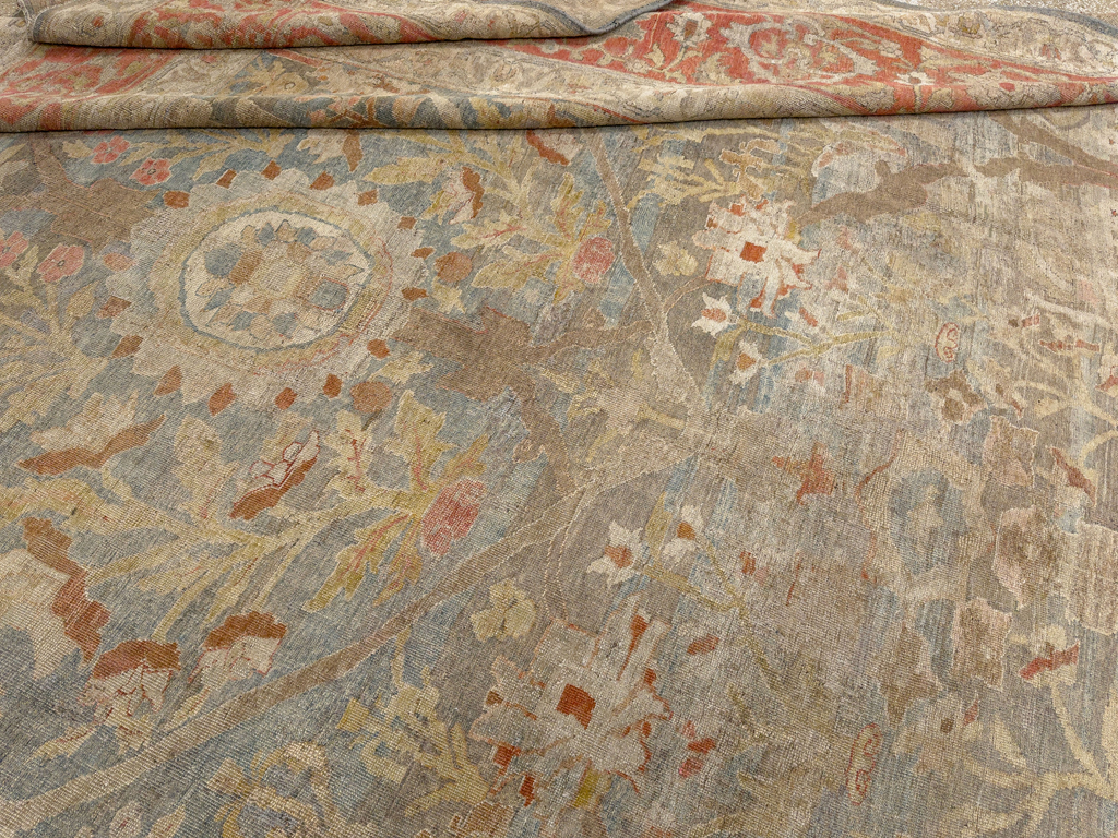 Antique Persian Bidjar Oversize Carpet, No.31358 - Gsblank