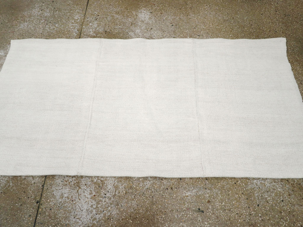 Vintage Turkish Flatweave Kilim Throw Rug, No.31362 - Gsblank