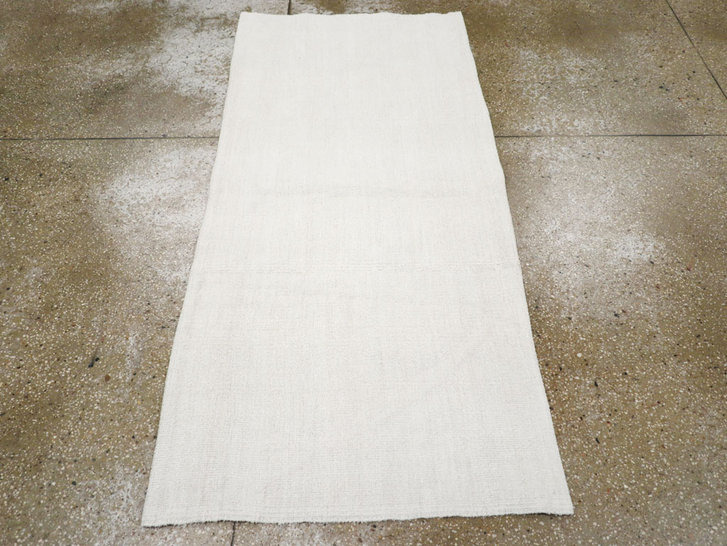 Vintage Turkish Flatweave Kilim Throw Rug, No.31363 - Gsblank