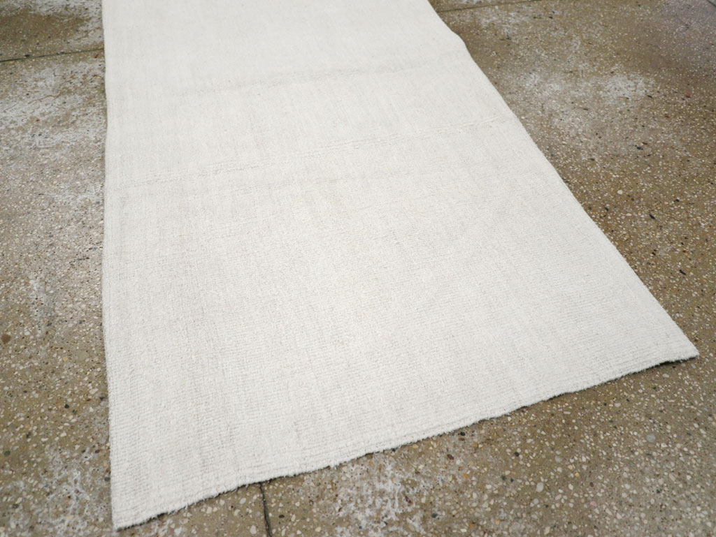 Vintage Turkish Flatweave Kilim Throw Rug, No.31363 - Gsblank