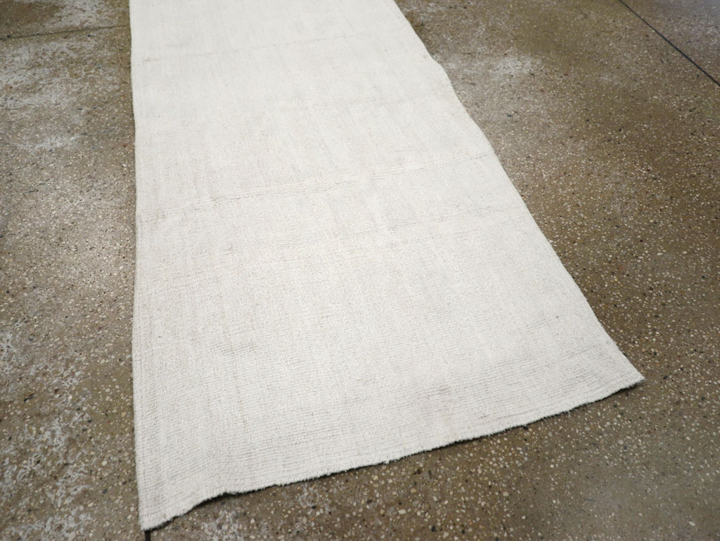 Vintage Turkish Flatweave Kilim Throw Rug, No.31364 - Gsblank