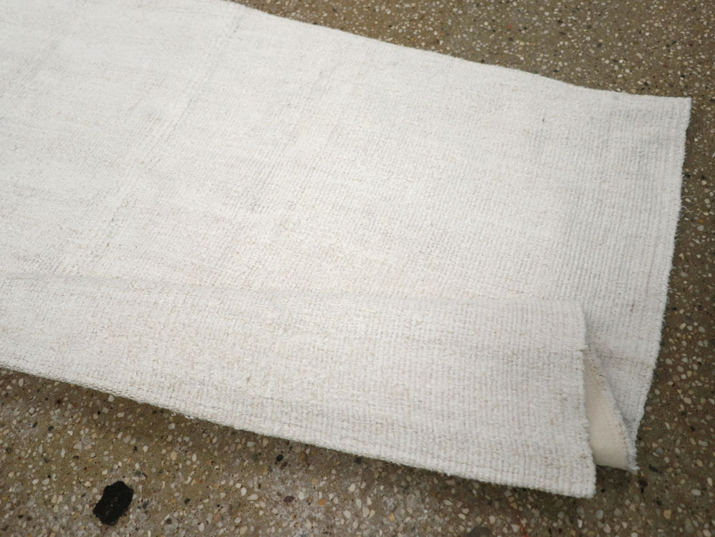 Vintage Turkish Flatweave Kilim Throw Rug, No.31364 - Gsblank