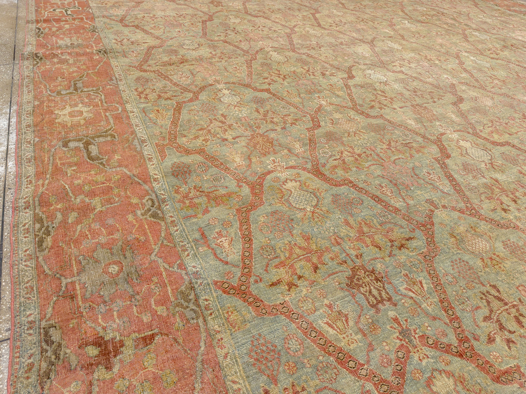 Antique Persian Bidjar Large Carpet, No.31368 - Gsblank