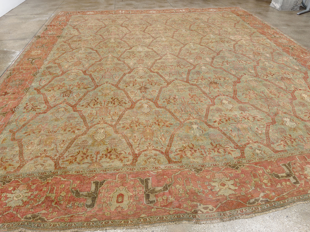 Antique Persian Bidjar Large Carpet, No.31368 - Gsblank