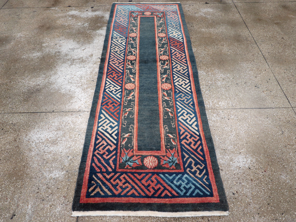 Modern Tibetan Runner, No.31373 - Gsblank