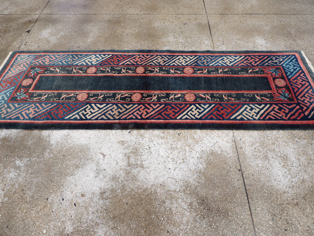 Modern Tibetan Runner, No.31373 - Gsblank