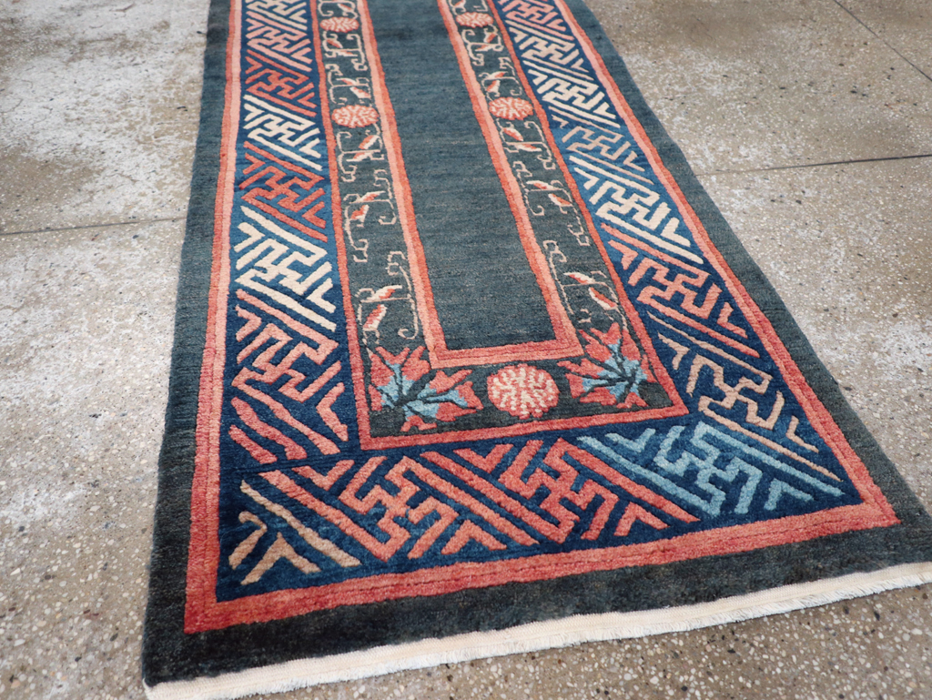 Modern Tibetan Runner, No.31373 - Gsblank