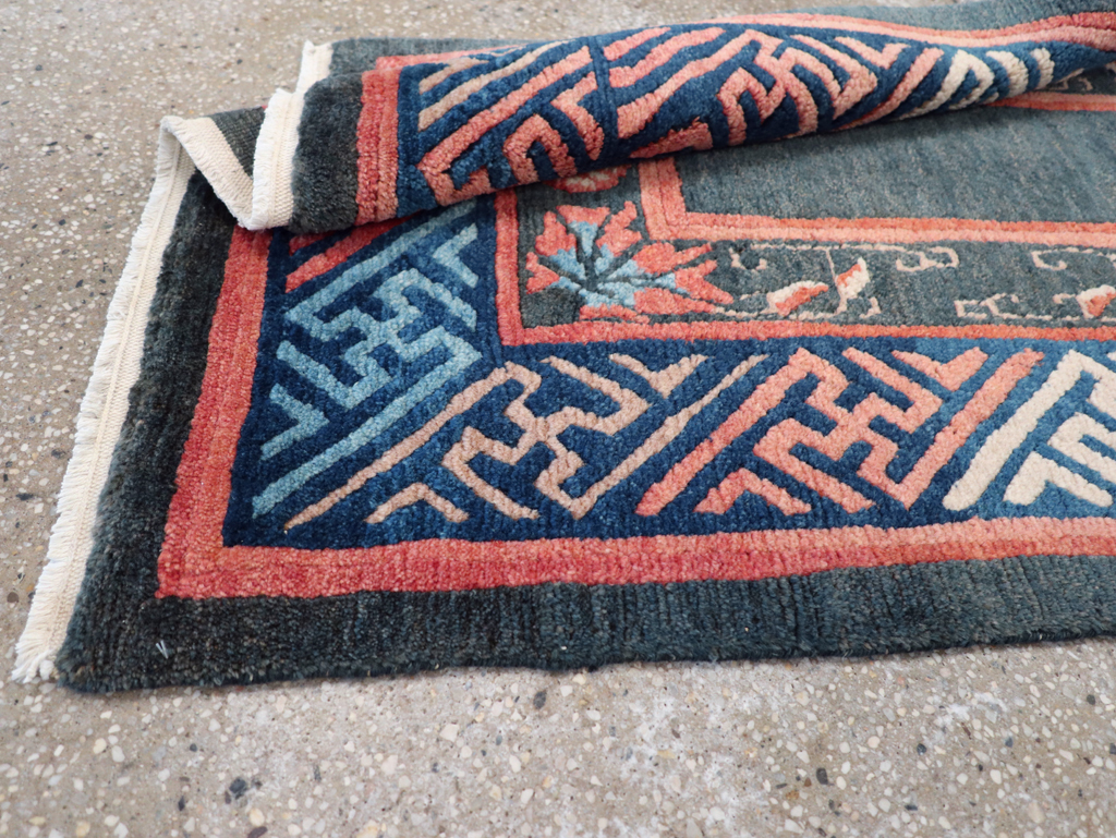 Modern Tibetan Runner, No.31373 - Gsblank