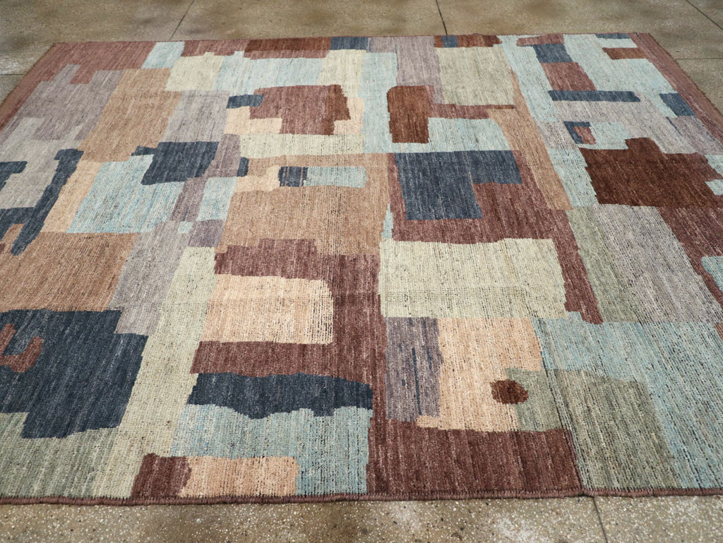 Contemporary Turkish Room Size Carpet, No.31377 - Gsblank