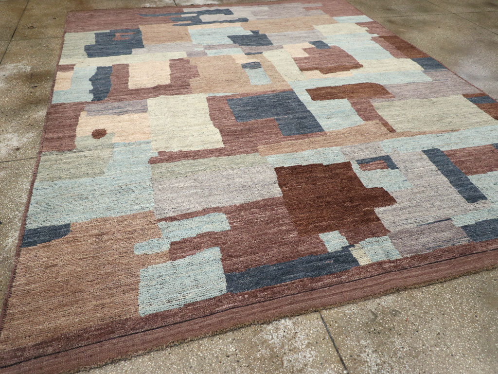 Contemporary Turkish Room Size Carpet, No.31377 - Gsblank