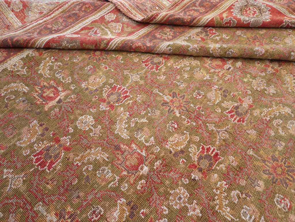 Antique Turkish Herekeh Large Carpet, No.31379 - Gsblank