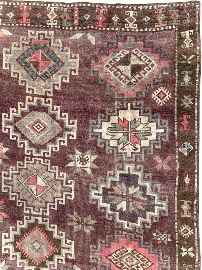 Vintage Turkish Anatolian Room Size Carpet, No.31399 - Gsblank