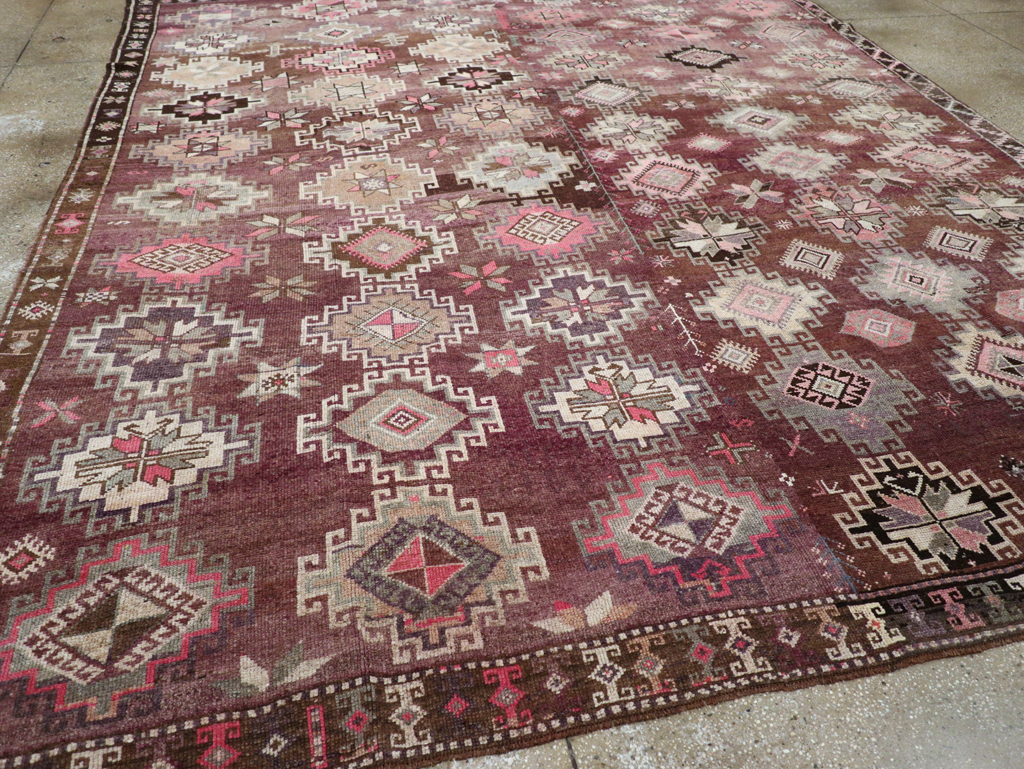 Vintage Turkish Anatolian Room Size Carpet, No.31399 - Gsblank