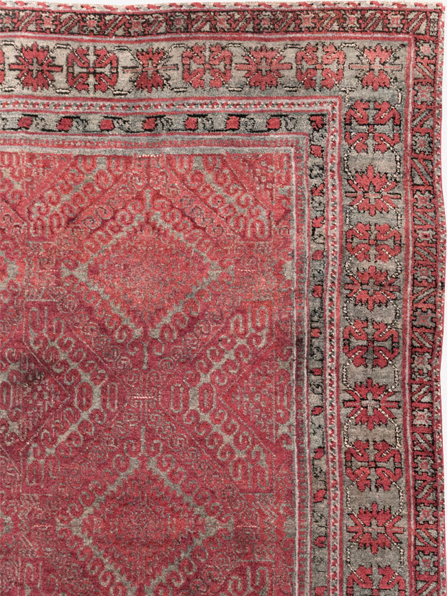 Antique Indian Agra Room Size Carpet, No.31403 - Gsblank