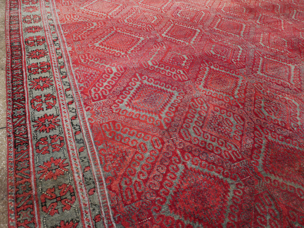 Antique Indian Agra Room Size Carpet, No.31403 - Gsblank