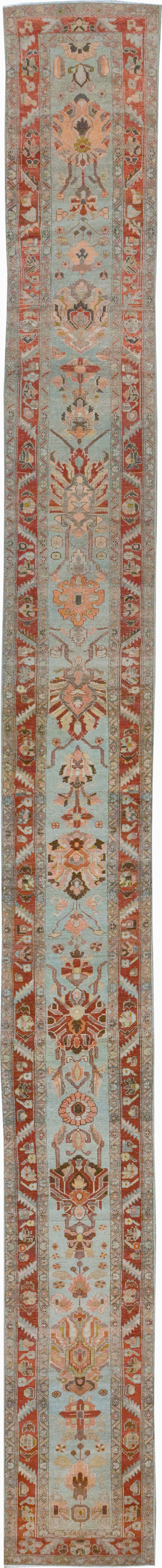Antique Persian Bidjar Long Runner, No.31406 - Gsblank