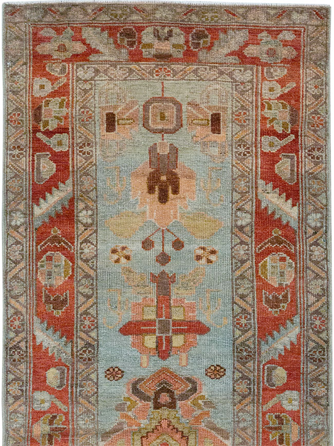 Antique Persian Bidjar Long Runner, No.31406 - Gsblank