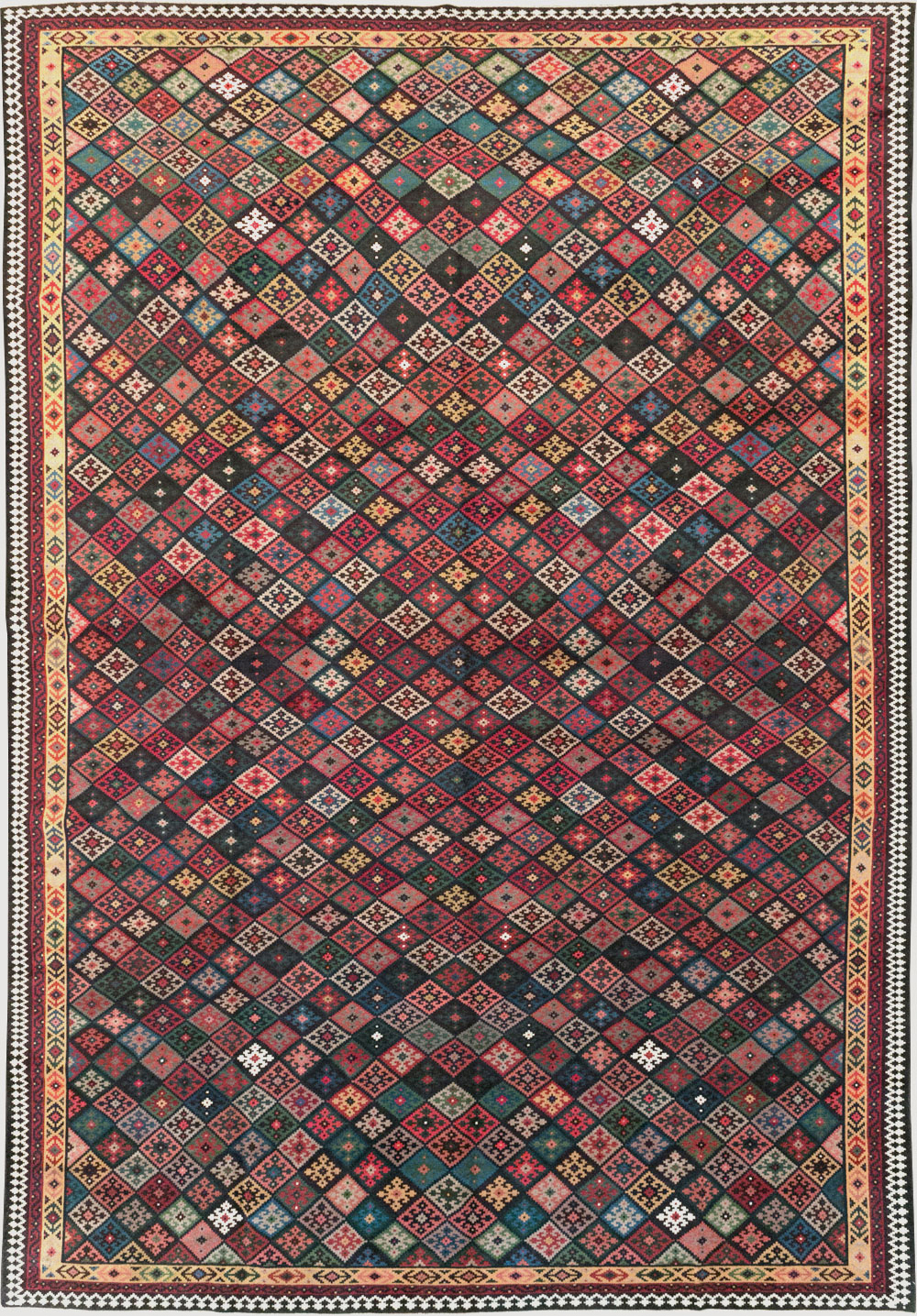 Contemporary Persian Qashqai Oversize Carpet, No.31418 - Gsblank