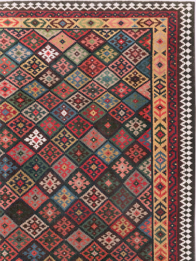 Contemporary Persian Qashqai Oversize Carpet, No.31418 - Gsblank