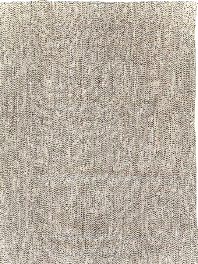 Vintage Turkish Flatweave Kilim Room Size Carpet, No.31428 - Gsblank